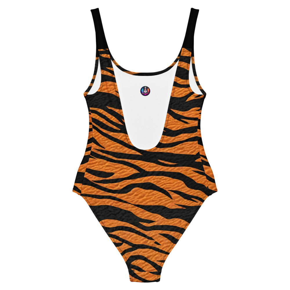Fierce & Fabulous - Tiger Stripe One-Piece