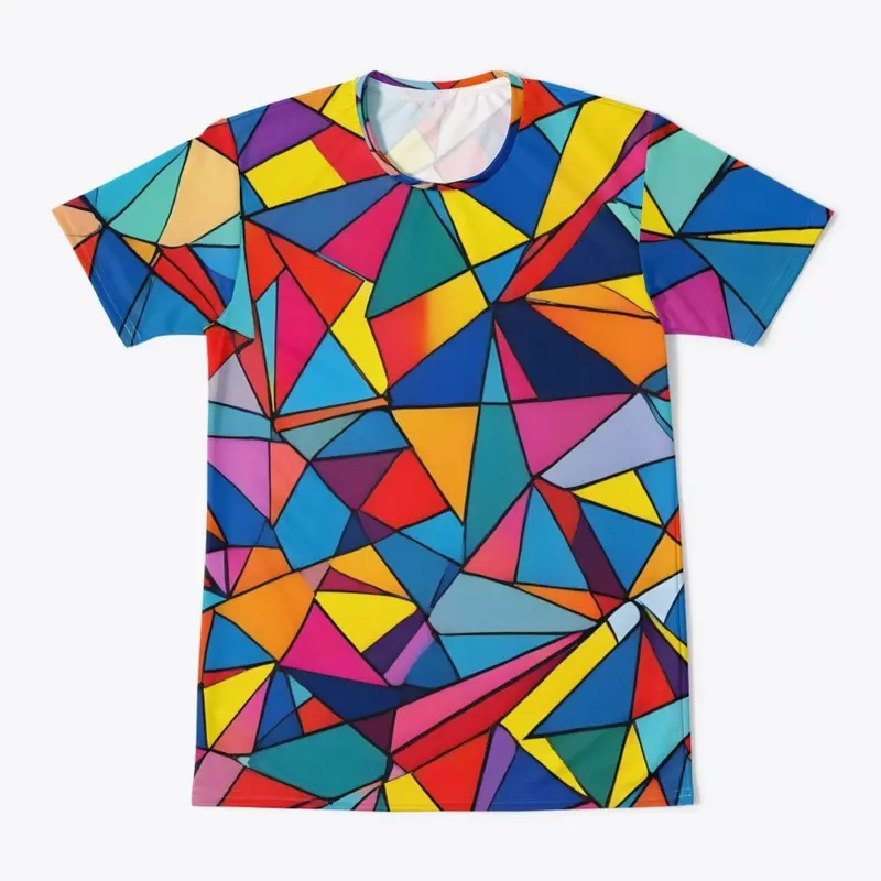 Electric Geometric All-Over Print