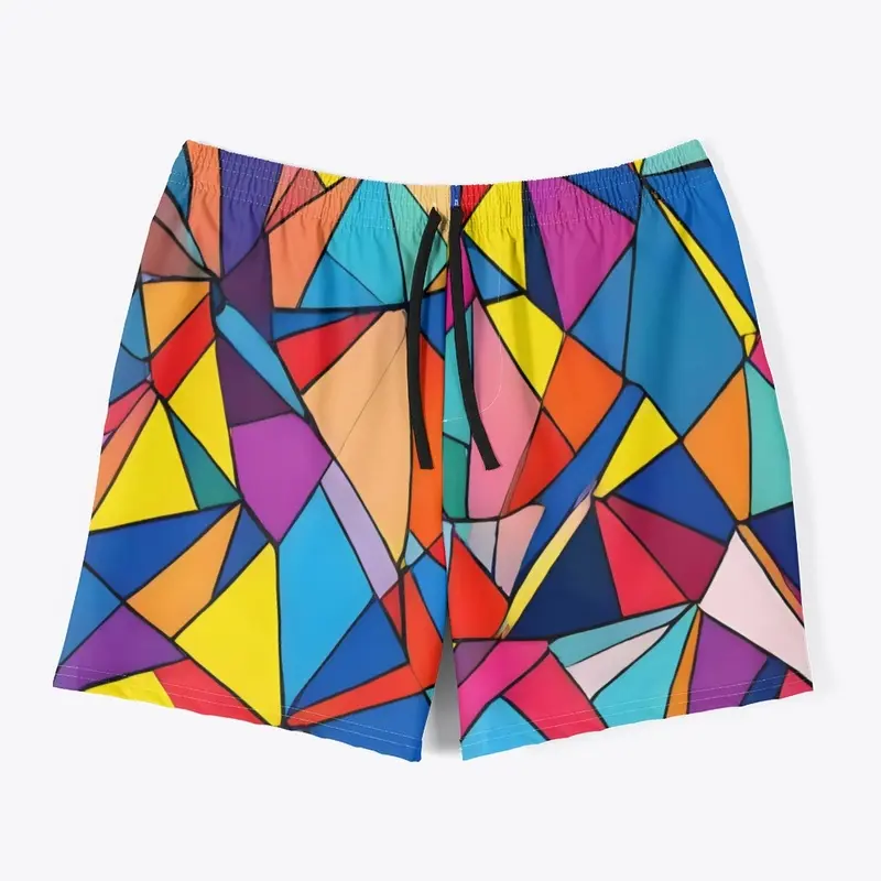 Electric Geometric All-Over Print