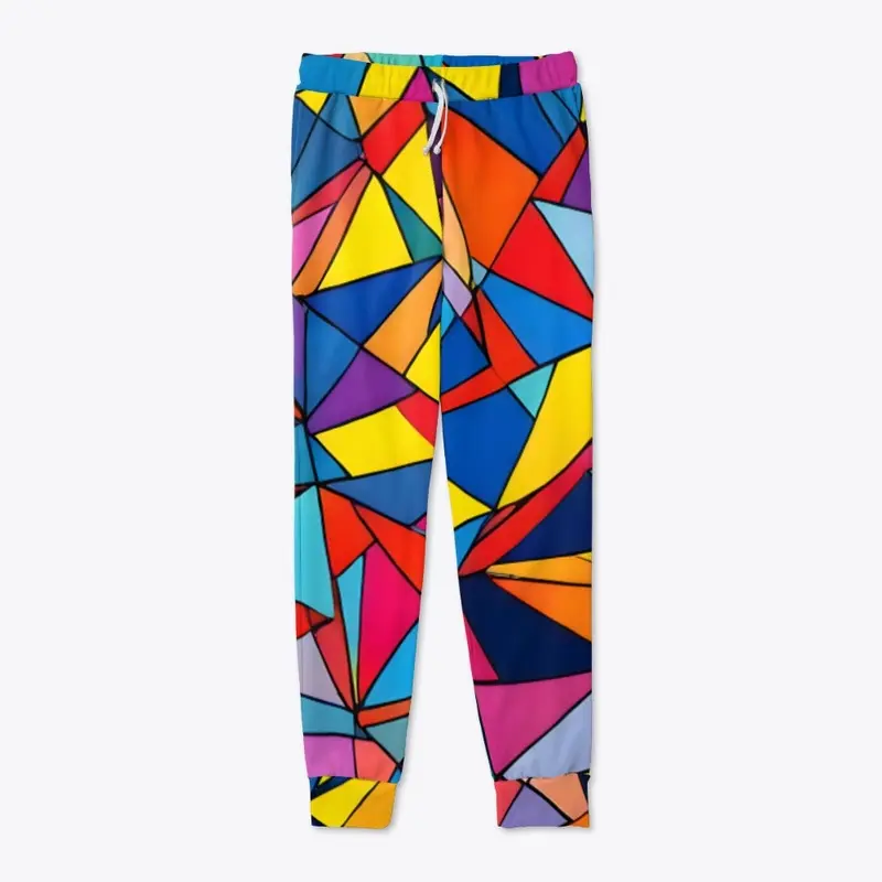 Electric Geometric All-Over Print