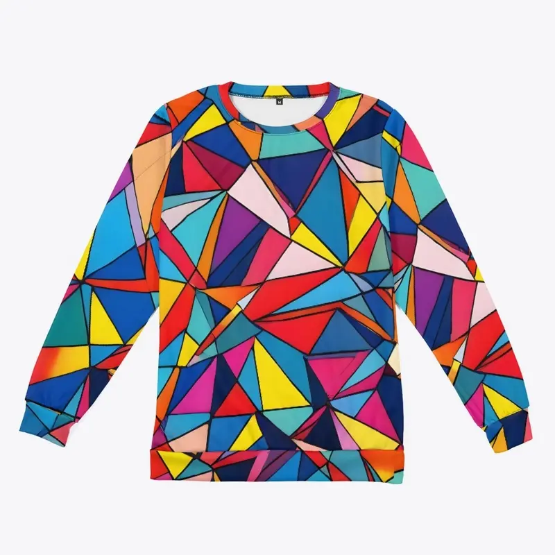 Electric Geometric All-Over Print