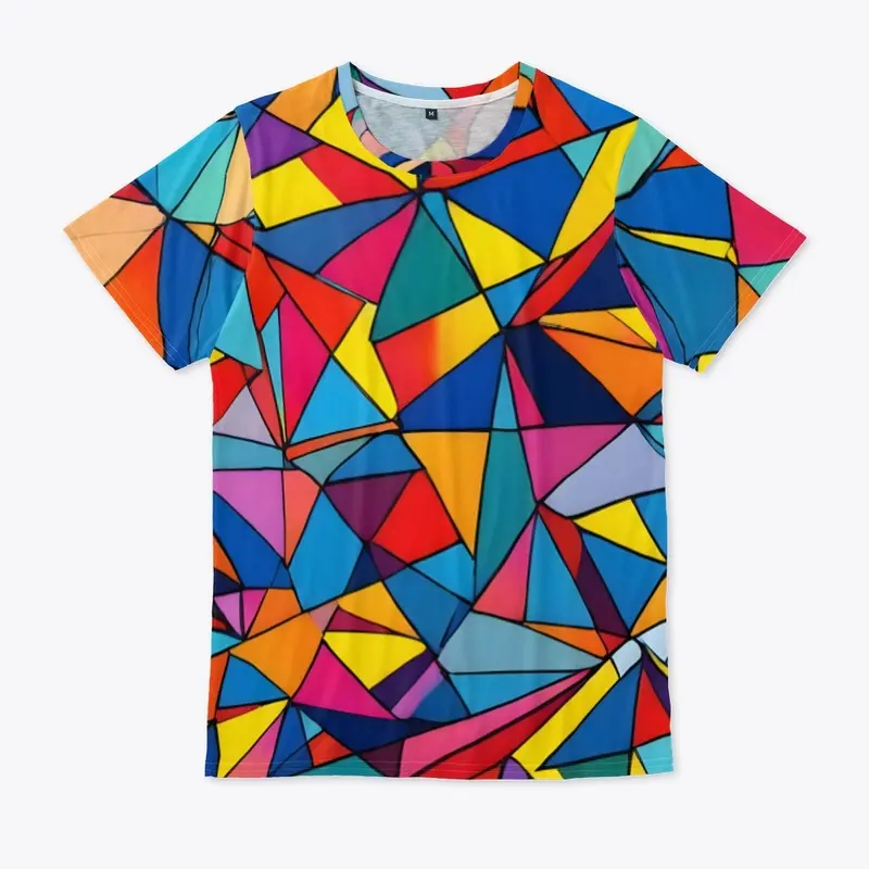 Electric Geometric All-Over Print