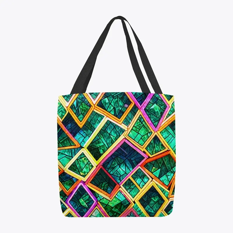 Jade Geometric All-Over Print