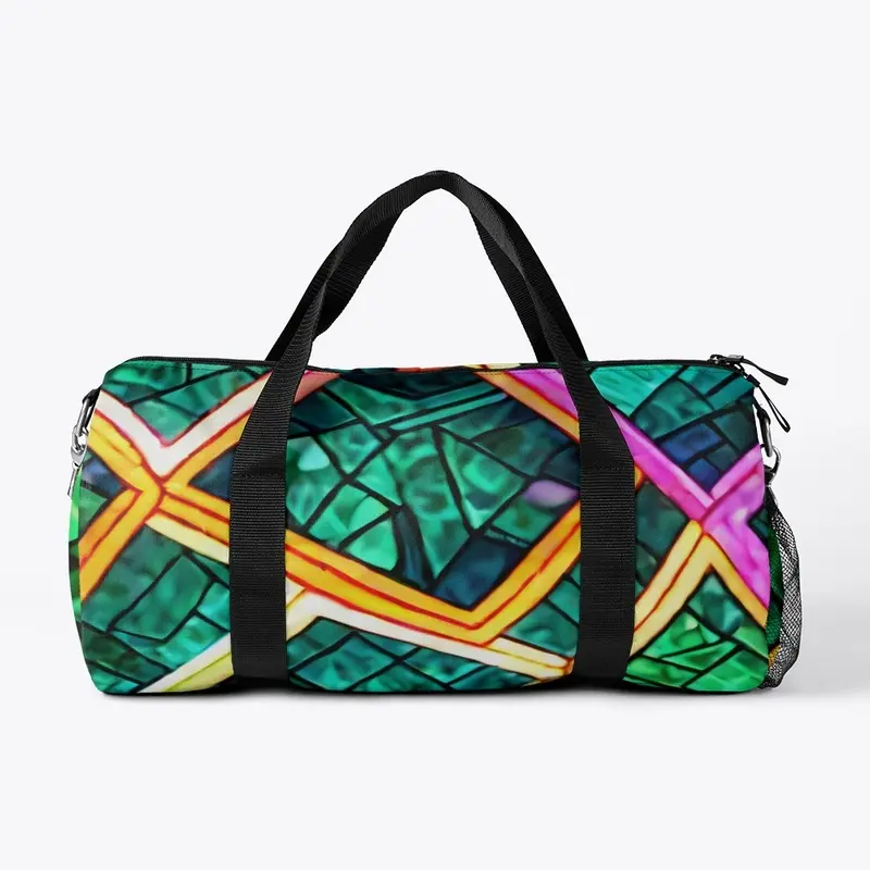 Jade Geometric All-Over Print