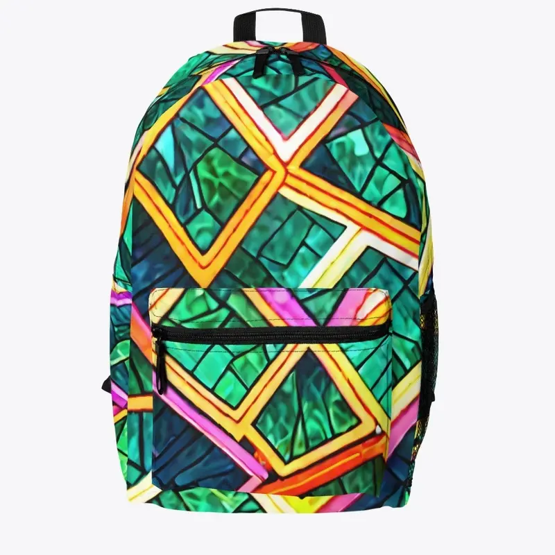 Jade Geometric All-Over Print