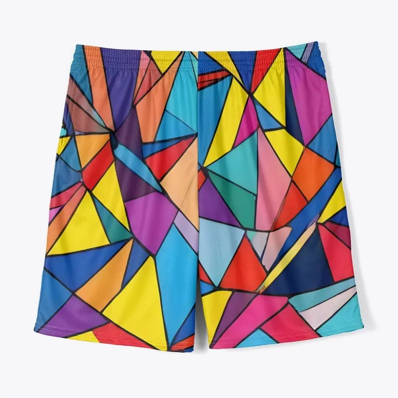 Electric Geometric All-Over Print