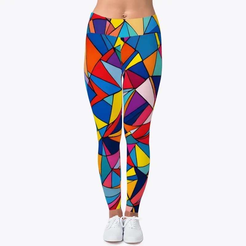 Electric Geometric All-Over Print