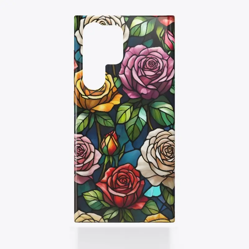 Stained Roses All-Over Print