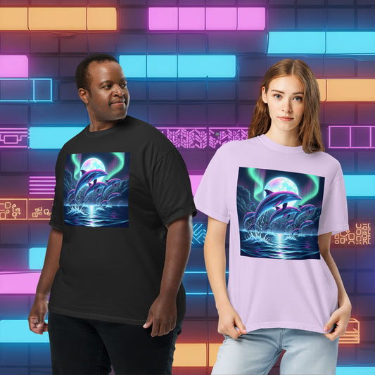 Aurora Dolphin Unisex T-Shirt