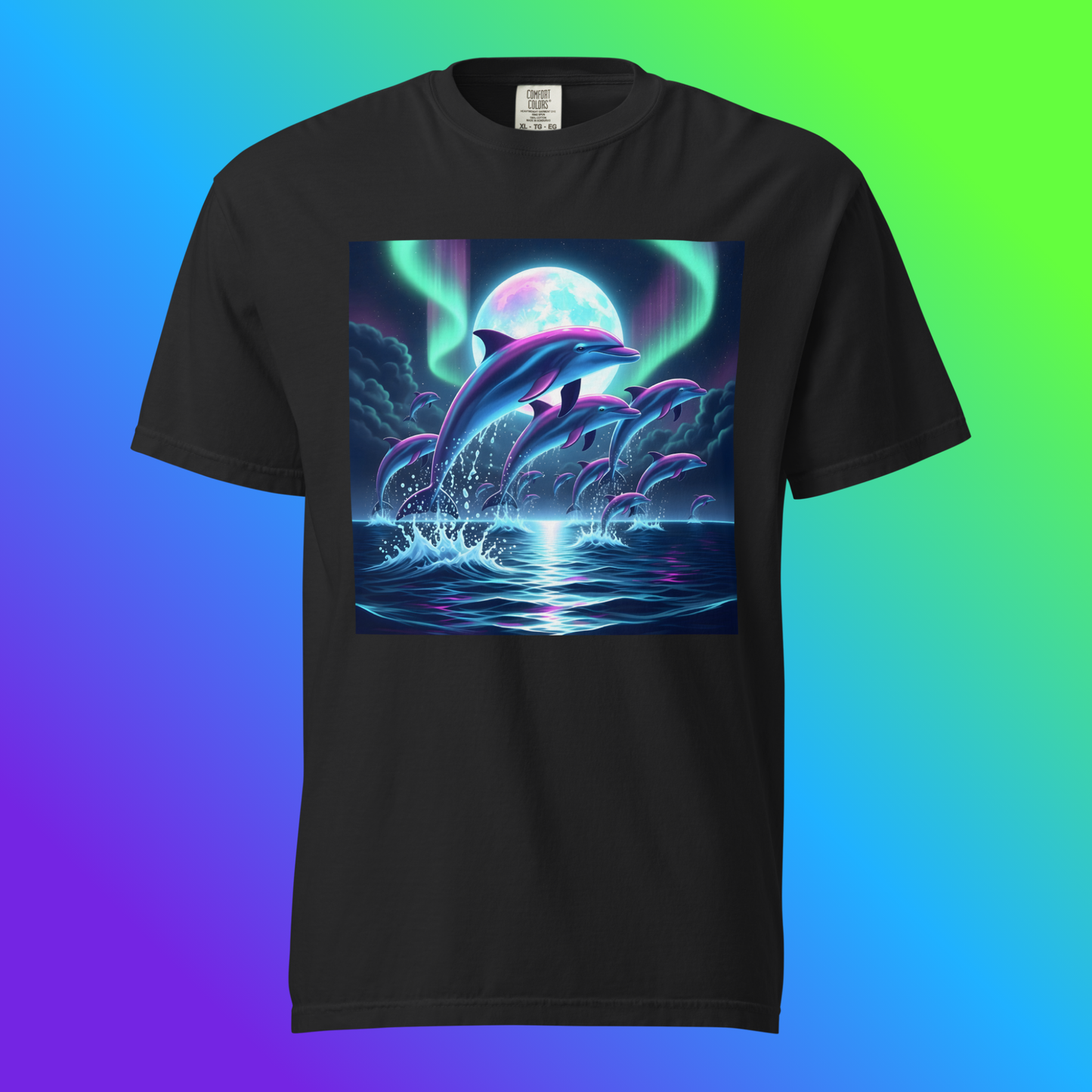 Aurora Dolphin Unisex T-Shirt