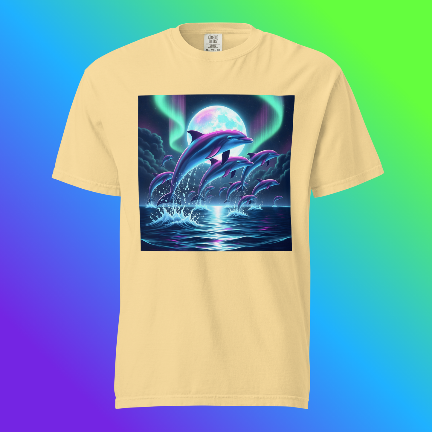 Aurora Dolphin Unisex T-Shirt