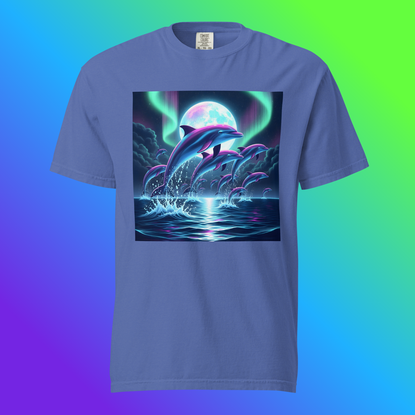 Aurora Dolphin Unisex T-Shirt