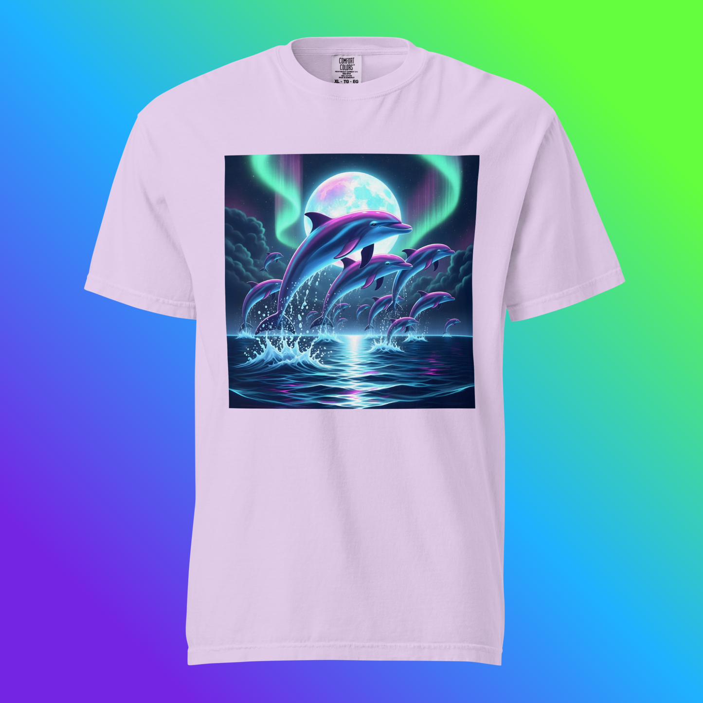 Aurora Dolphin Unisex T-Shirt