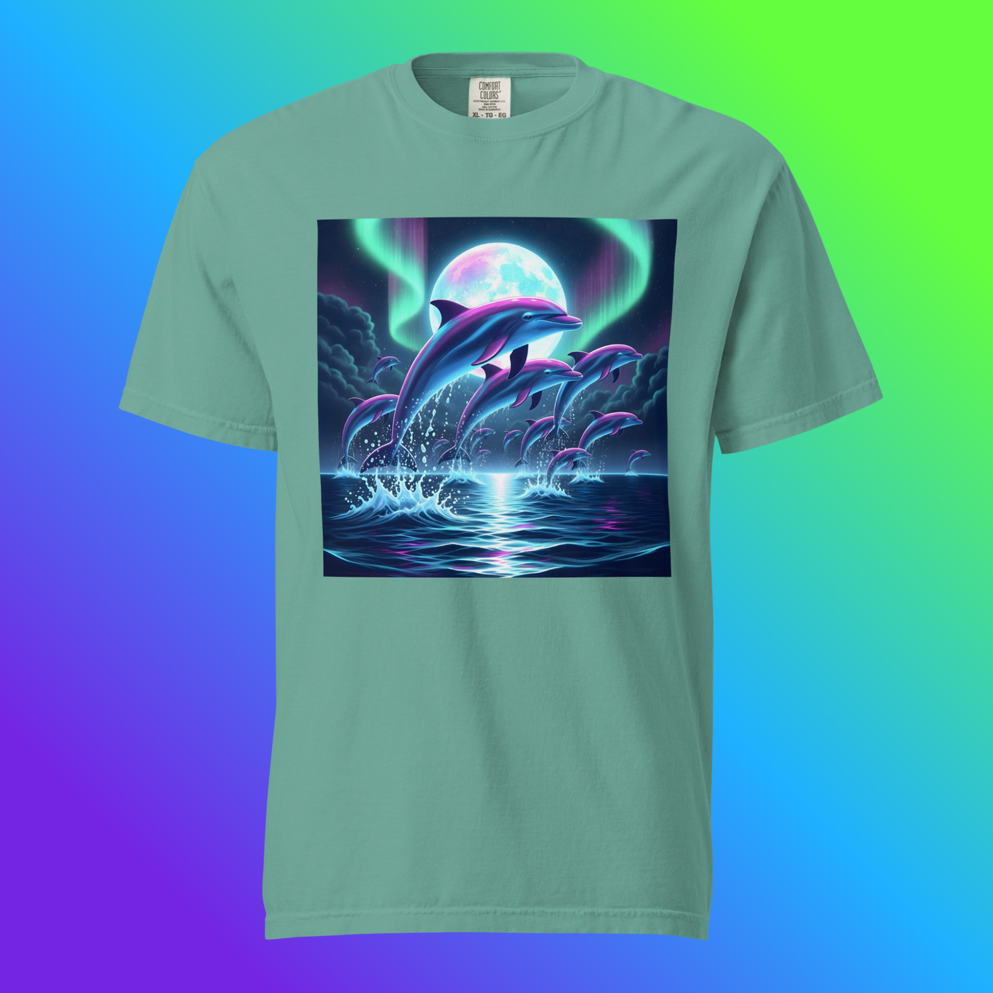 Aurora Dolphin Unisex T-Shirt