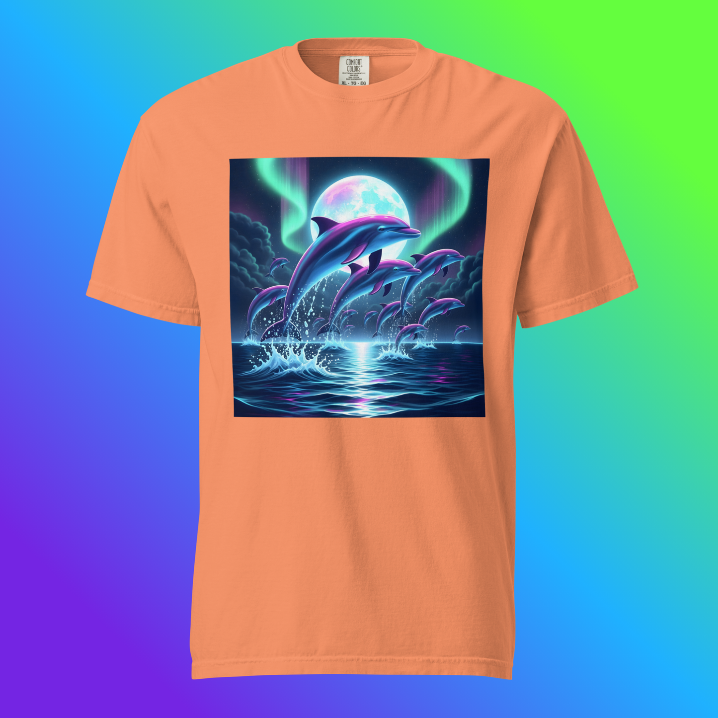 Aurora Dolphin Unisex T-Shirt