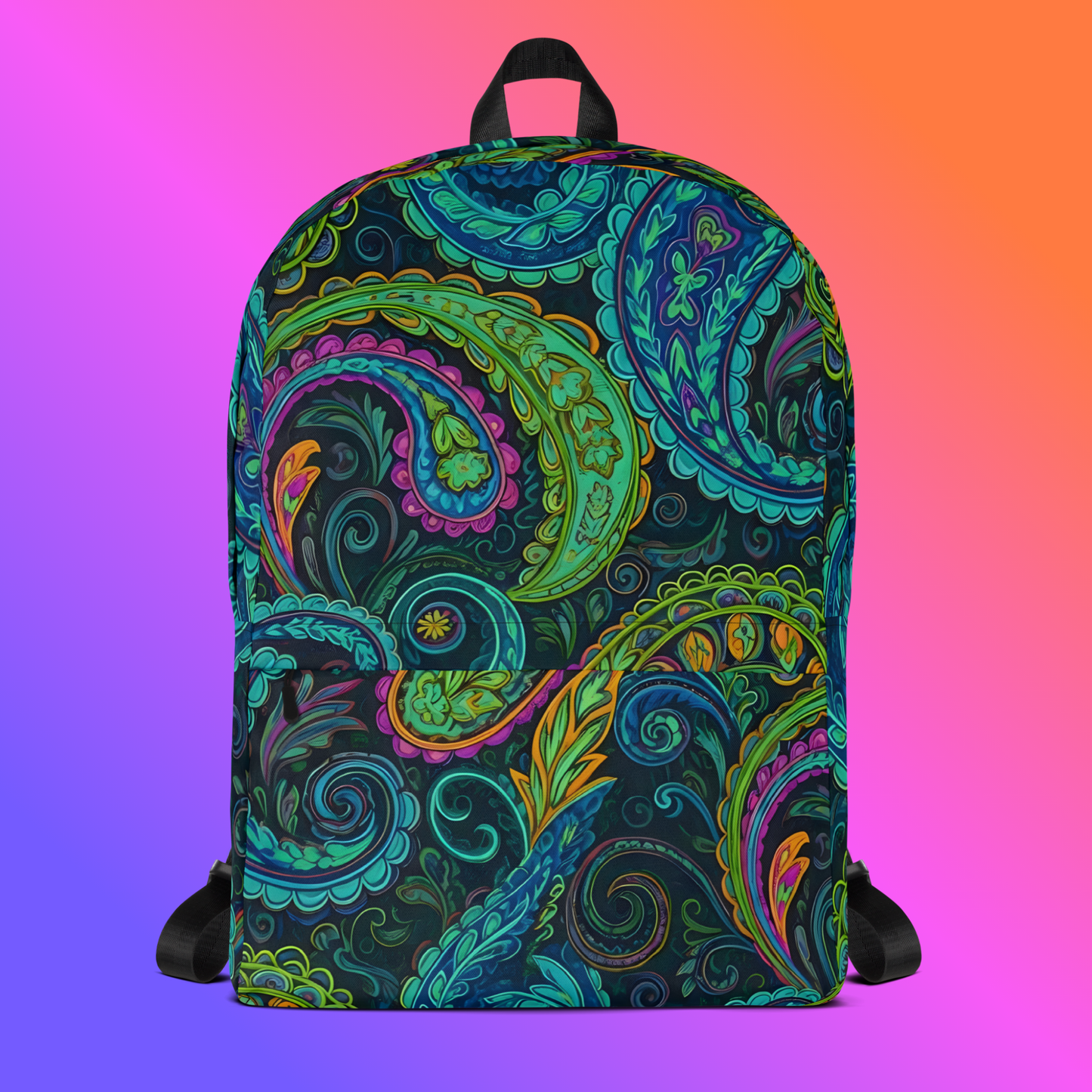 Electric Paisley Backpack