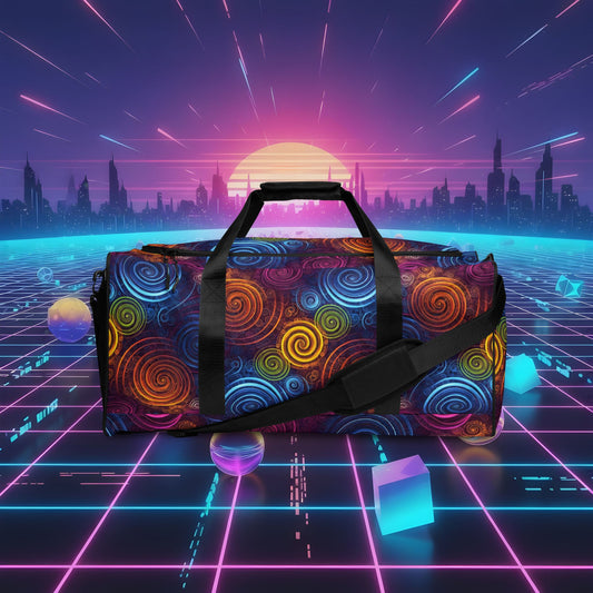 Electric Spiral Duffle Bag