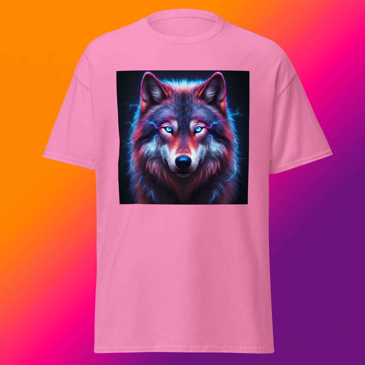 Electrifying Alpha Wolf Unisex T-Shirt