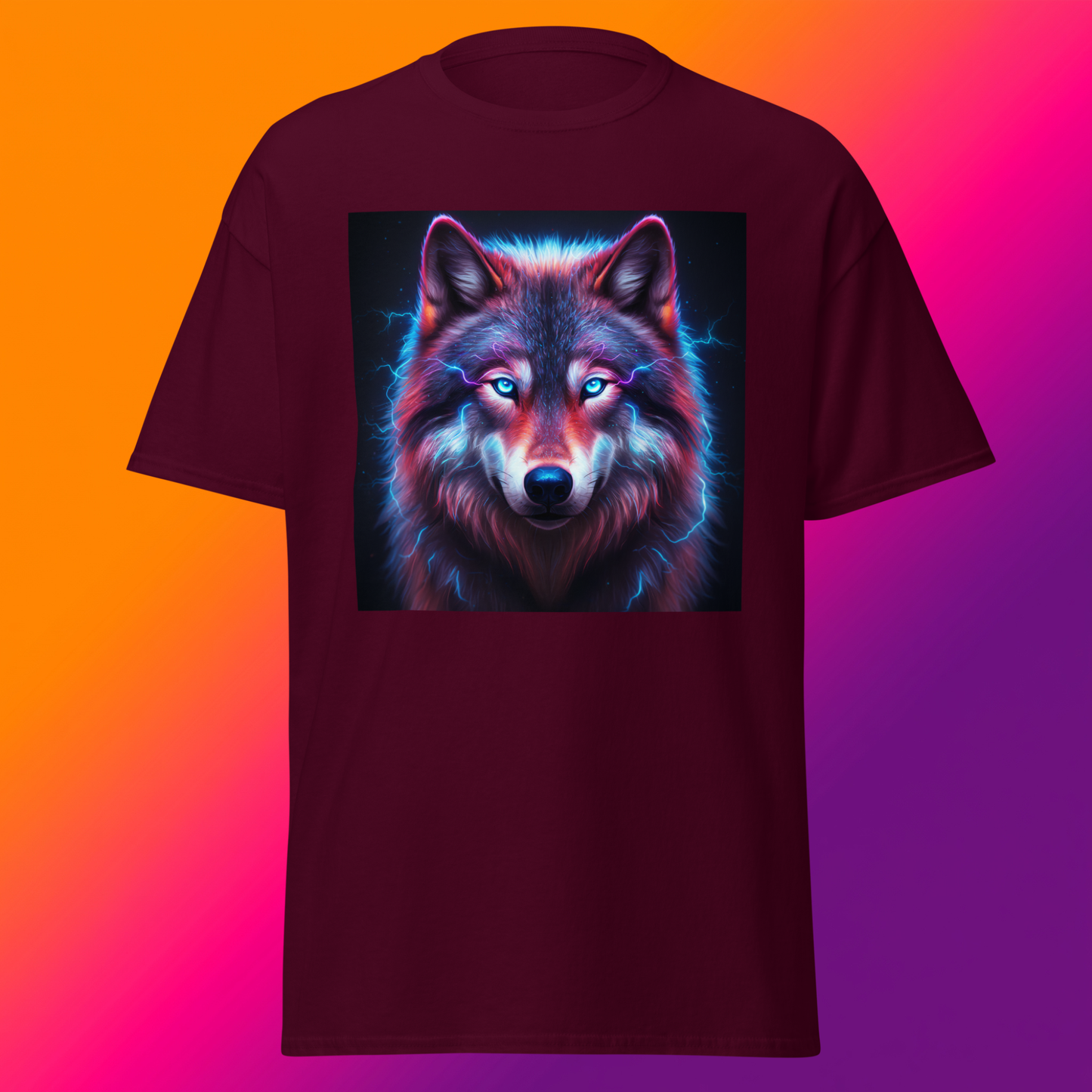 Electrifying Alpha Wolf Unisex T-Shirt