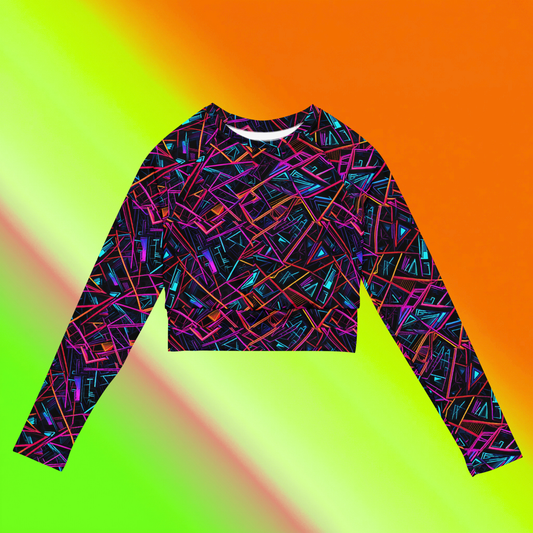 Flash Forward Long-sleeve Crop Top