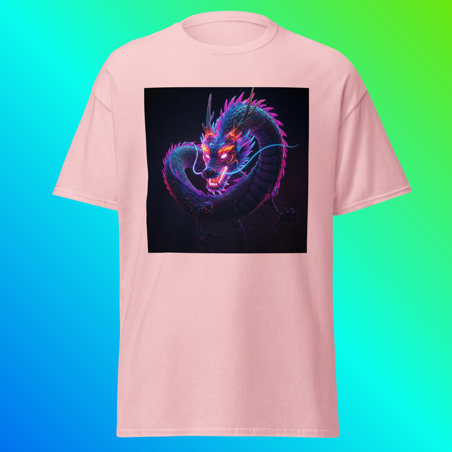Legendary Neon – Cyberpunk Dragon Unisex T-Shirt