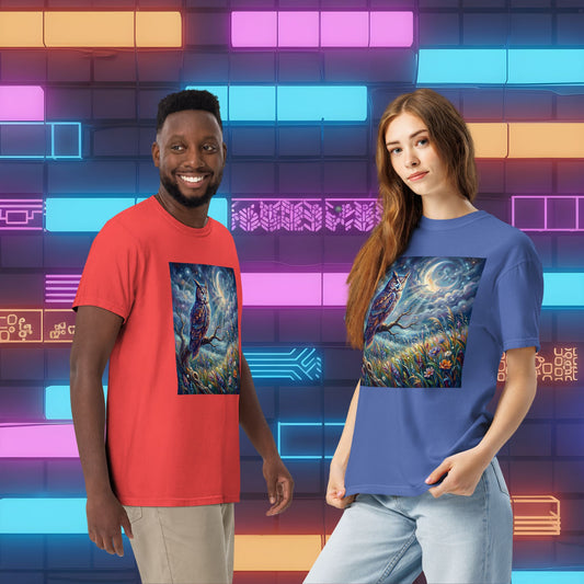 Moonlit Owl Unisex T-Shirt