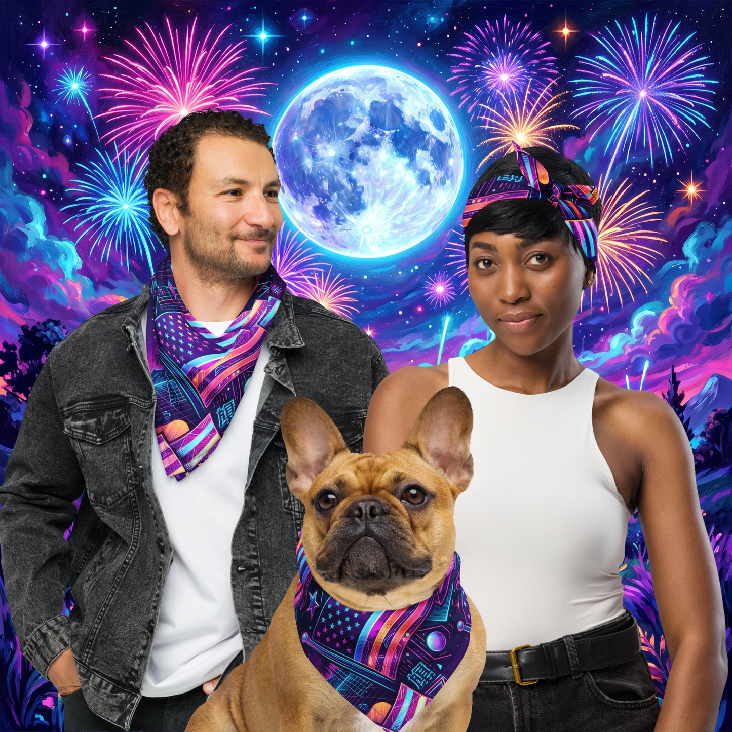 Neon Nation Bandana