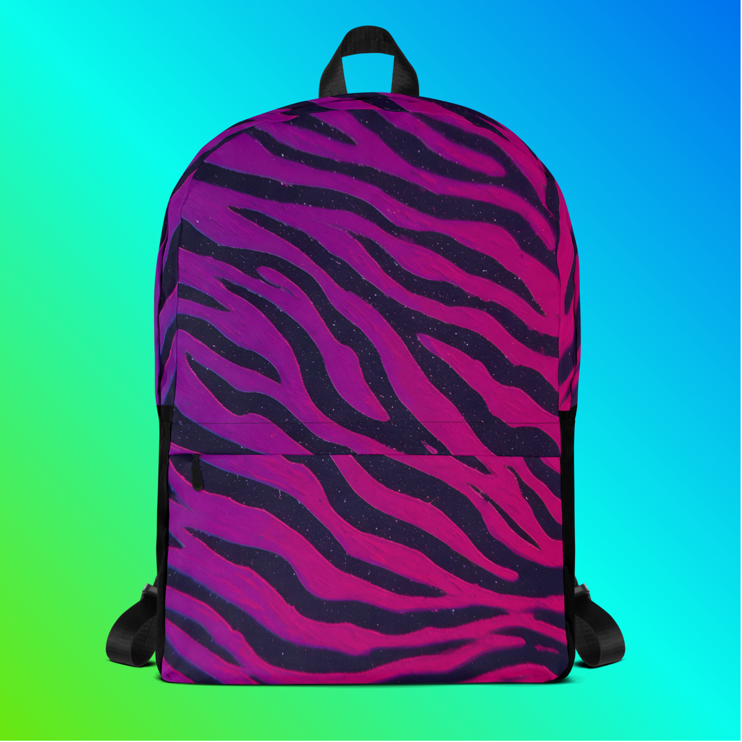 Neon Tiger Stripe Backpack