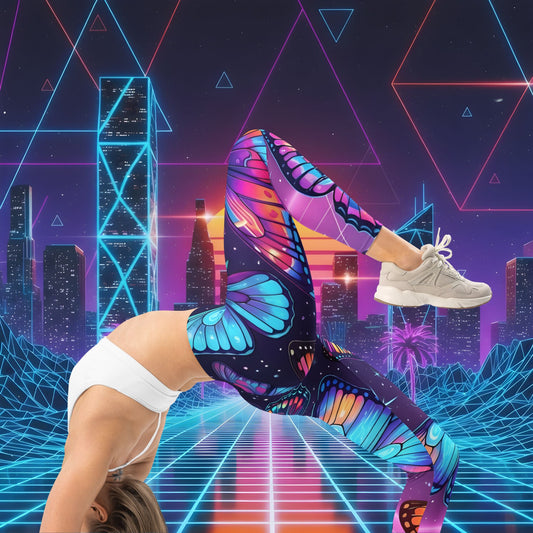Neon Wings Leggings