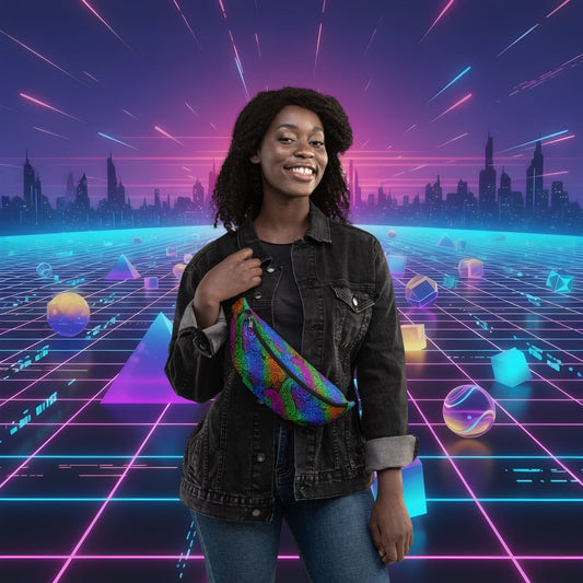Paisley Prism Fanny Pack