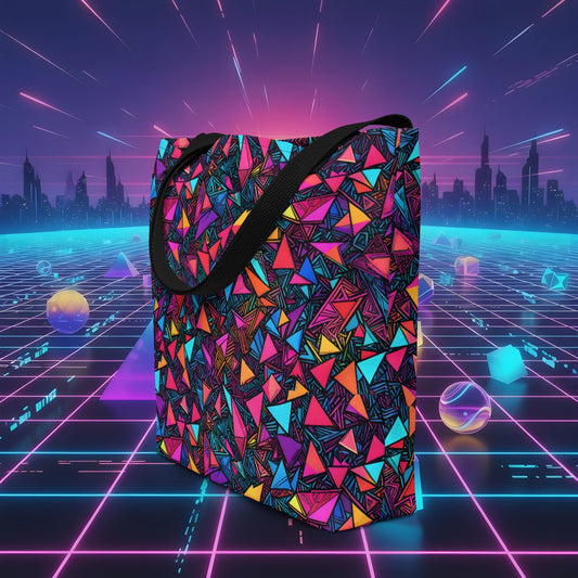 Prism Riot Large Tote Bag