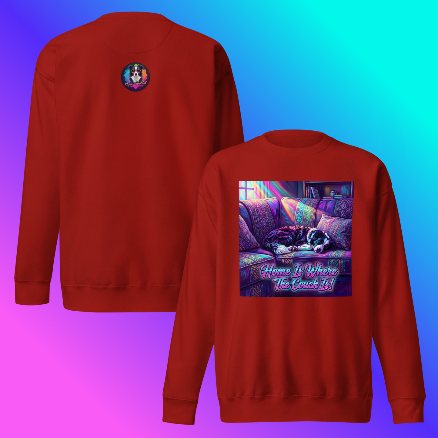Scout- Home Is Where The Couch Is! Sweatshirt