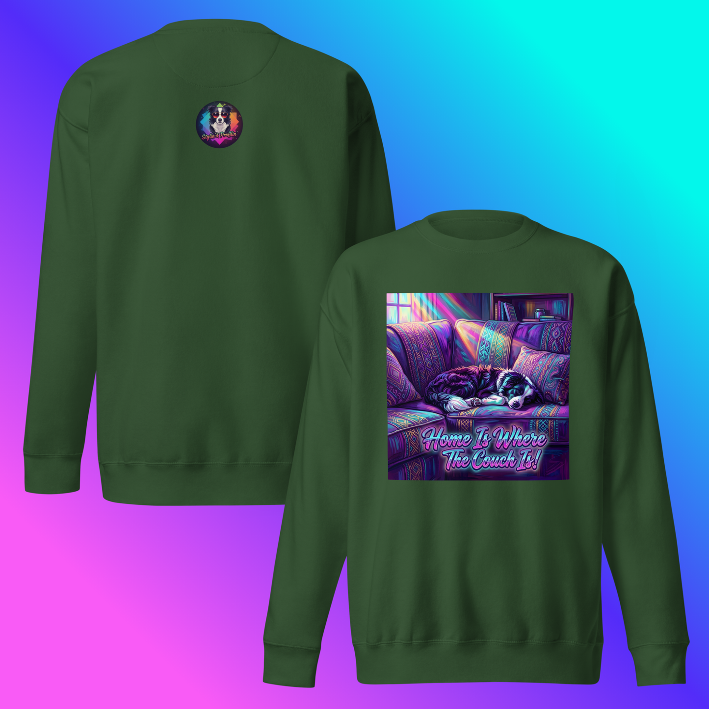 Scout- Home Is Where The Couch Is! Sweatshirt