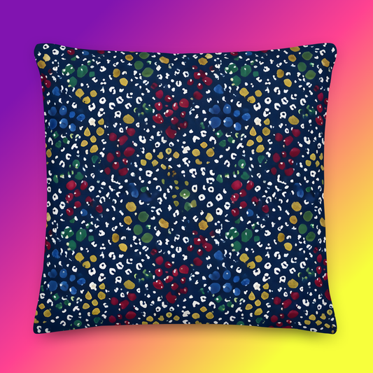 Shibori Dot Pillow