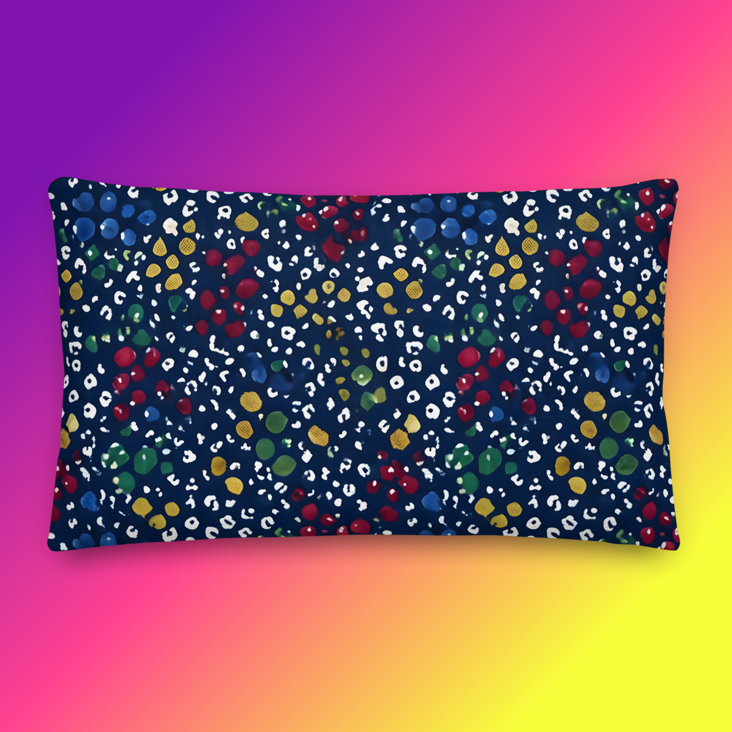 Shibori Dot Pillow