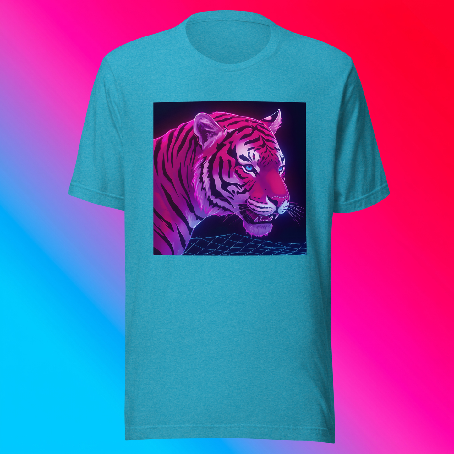 Synthwave Tiger Unisex T-Shirt
