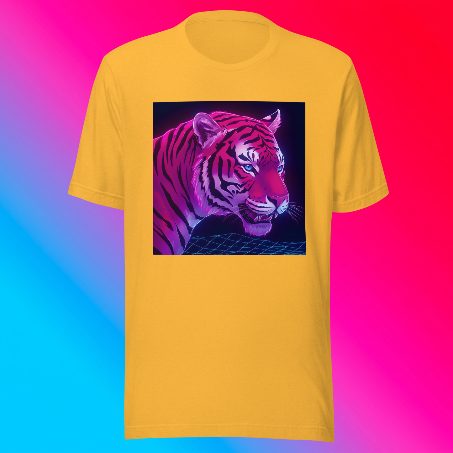 Synthwave Tiger Unisex T-Shirt