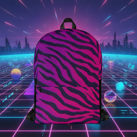 Neon Tiger Stripe Backpack