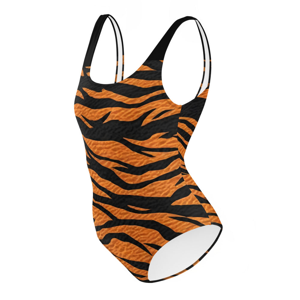 Fierce & Fabulous - Tiger Stripe One-Piece