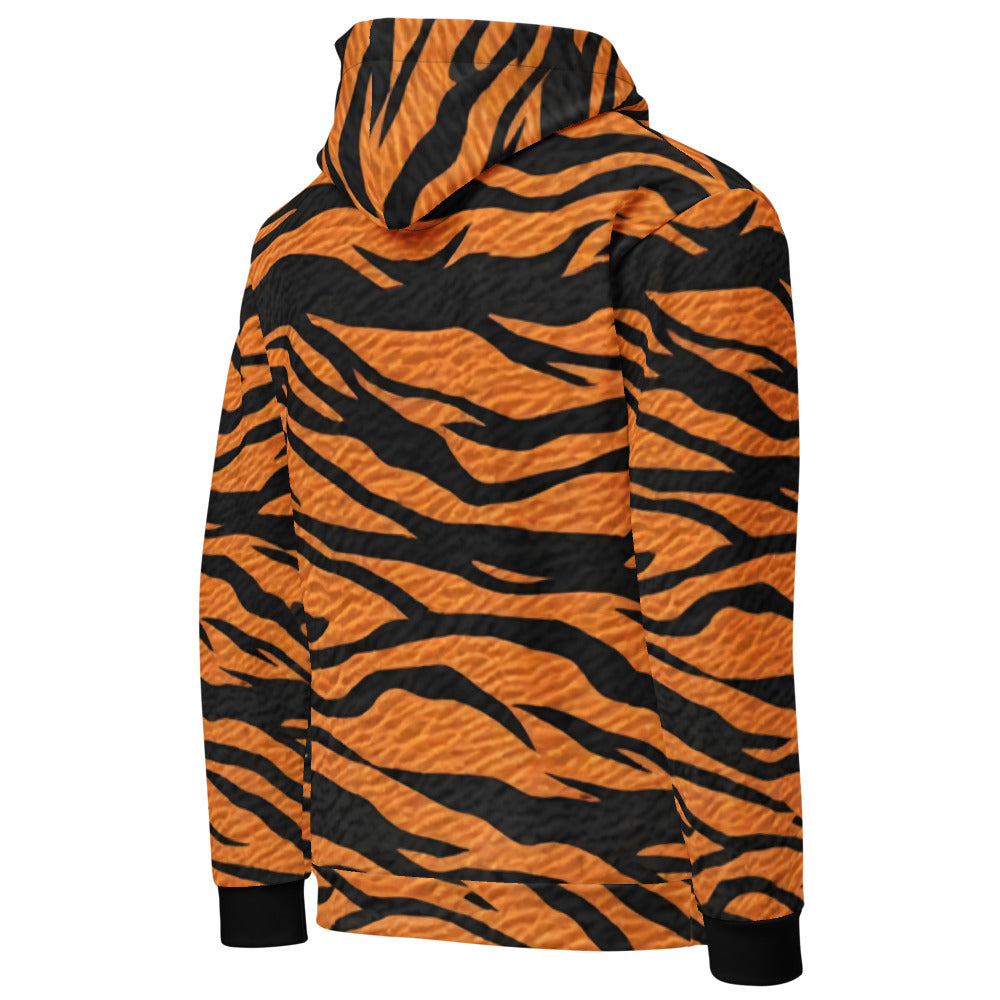 Unleash Your Inner Beast – Tiger Stripe Unisex Hoodie