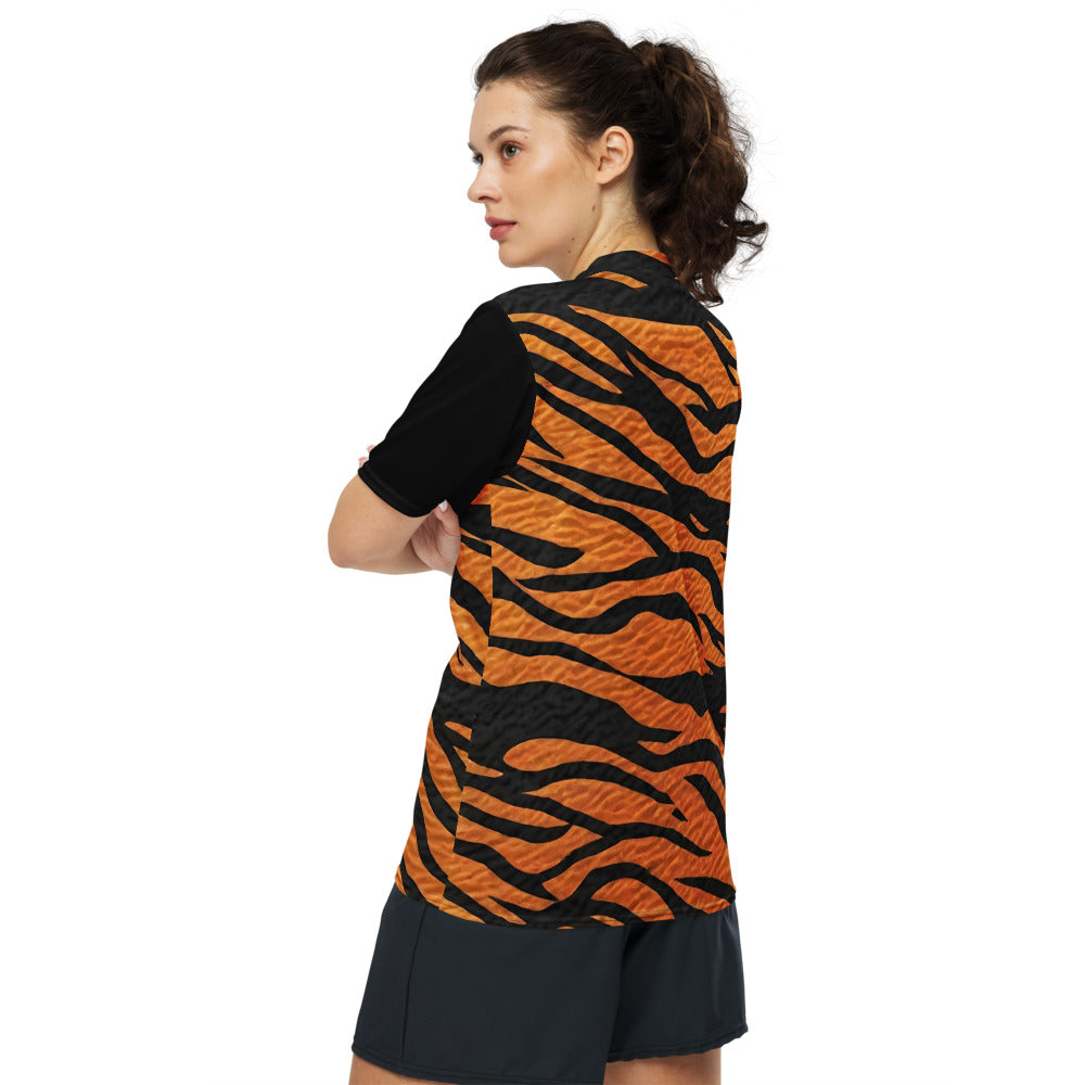 Earn Your Stripes- Tiger Stripe Unisex Sports Jersey