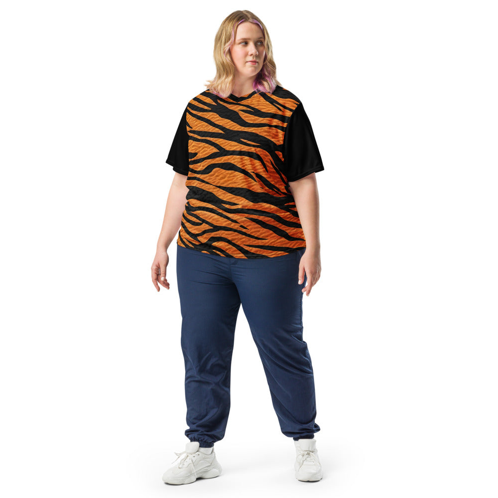 Earn Your Stripes- Tiger Stripe Unisex Sports Jersey