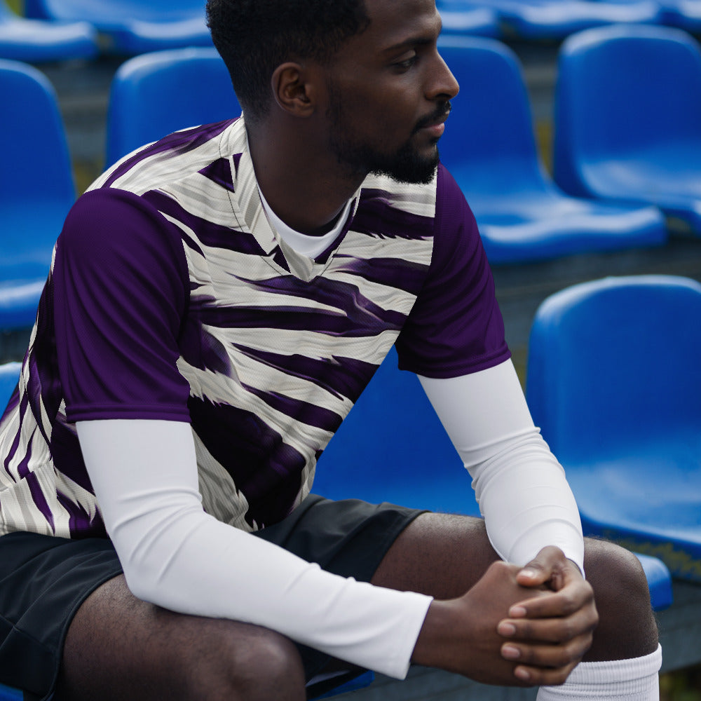 Siberian Prowl – Purple Tiger Unisex Sports Jersey