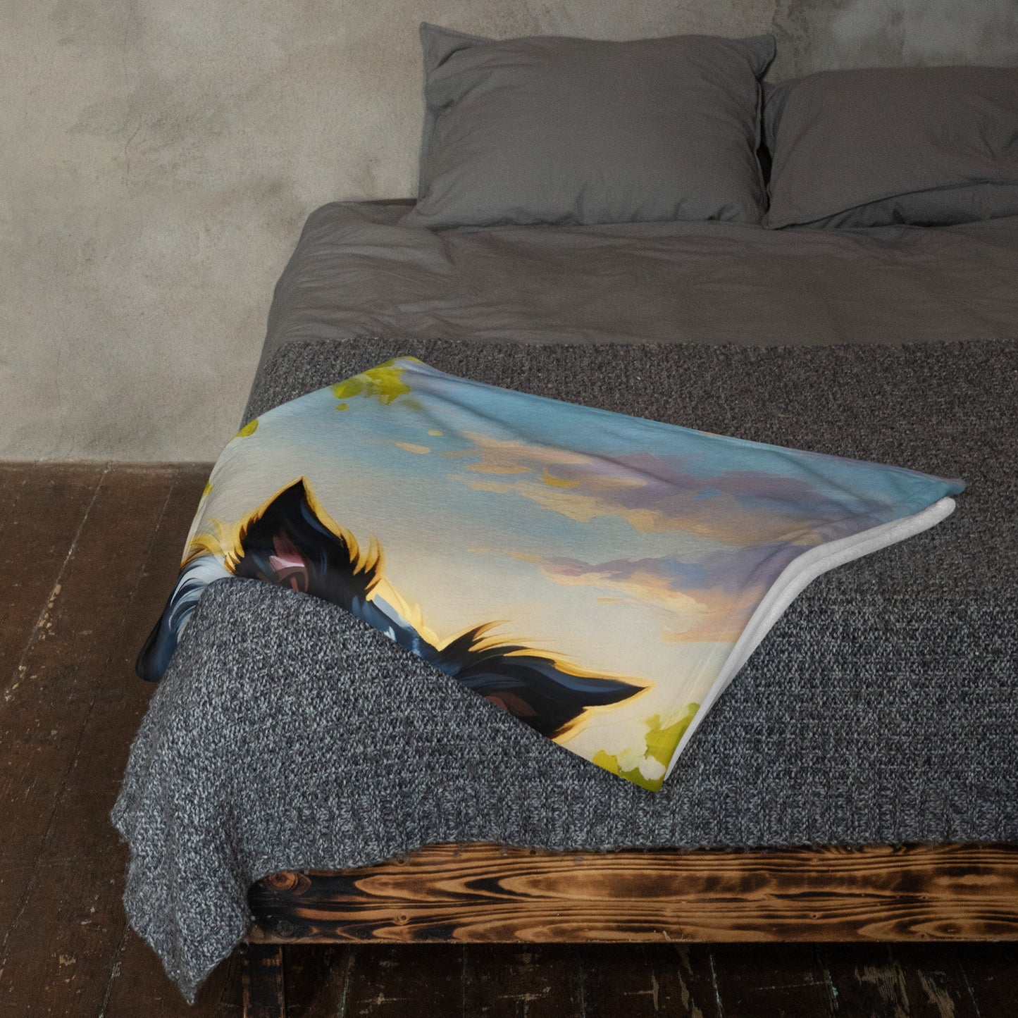 Sunset Scout Throw Blanket