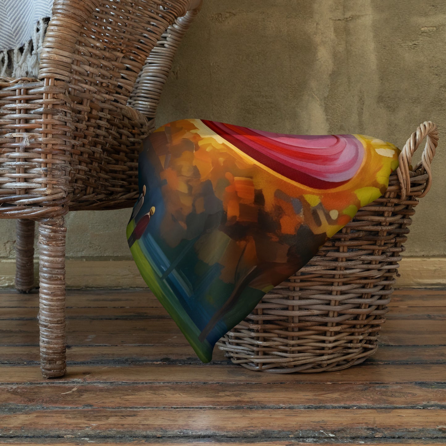 Sunset Scout Throw Blanket