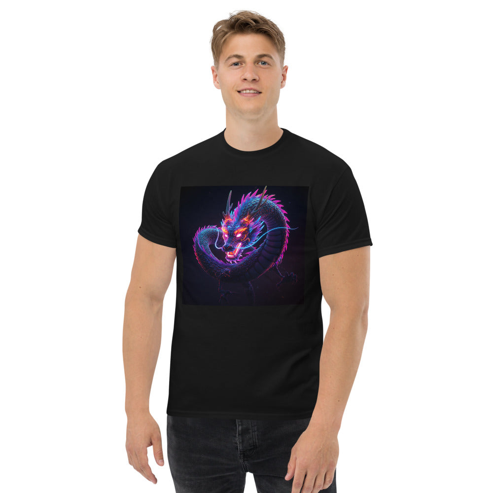 Neon Serpent – Cyberpunk Dragon Unisex T-Shirt