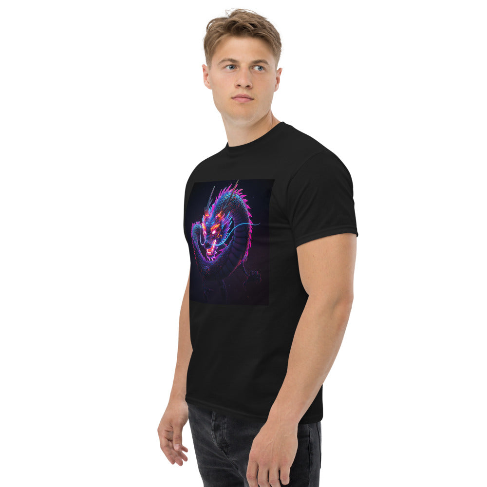 Neon Serpent – Cyberpunk Dragon Unisex T-Shirt