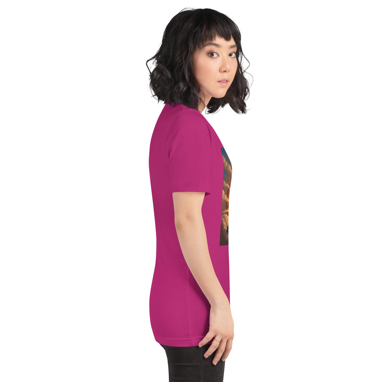 Panda-Monium! – Action Hero Panda Unisex T-Shirt